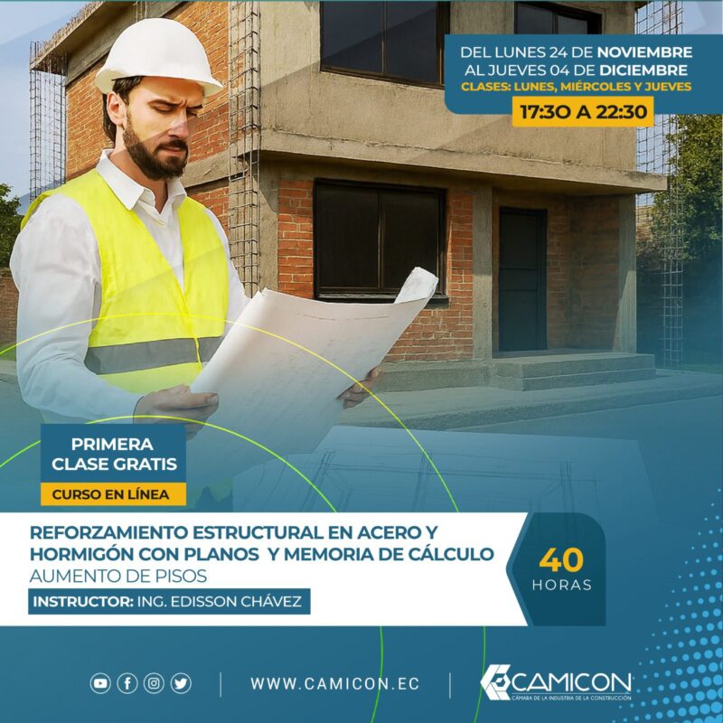Curso - Reforzamiento estructural en acero y hormigón